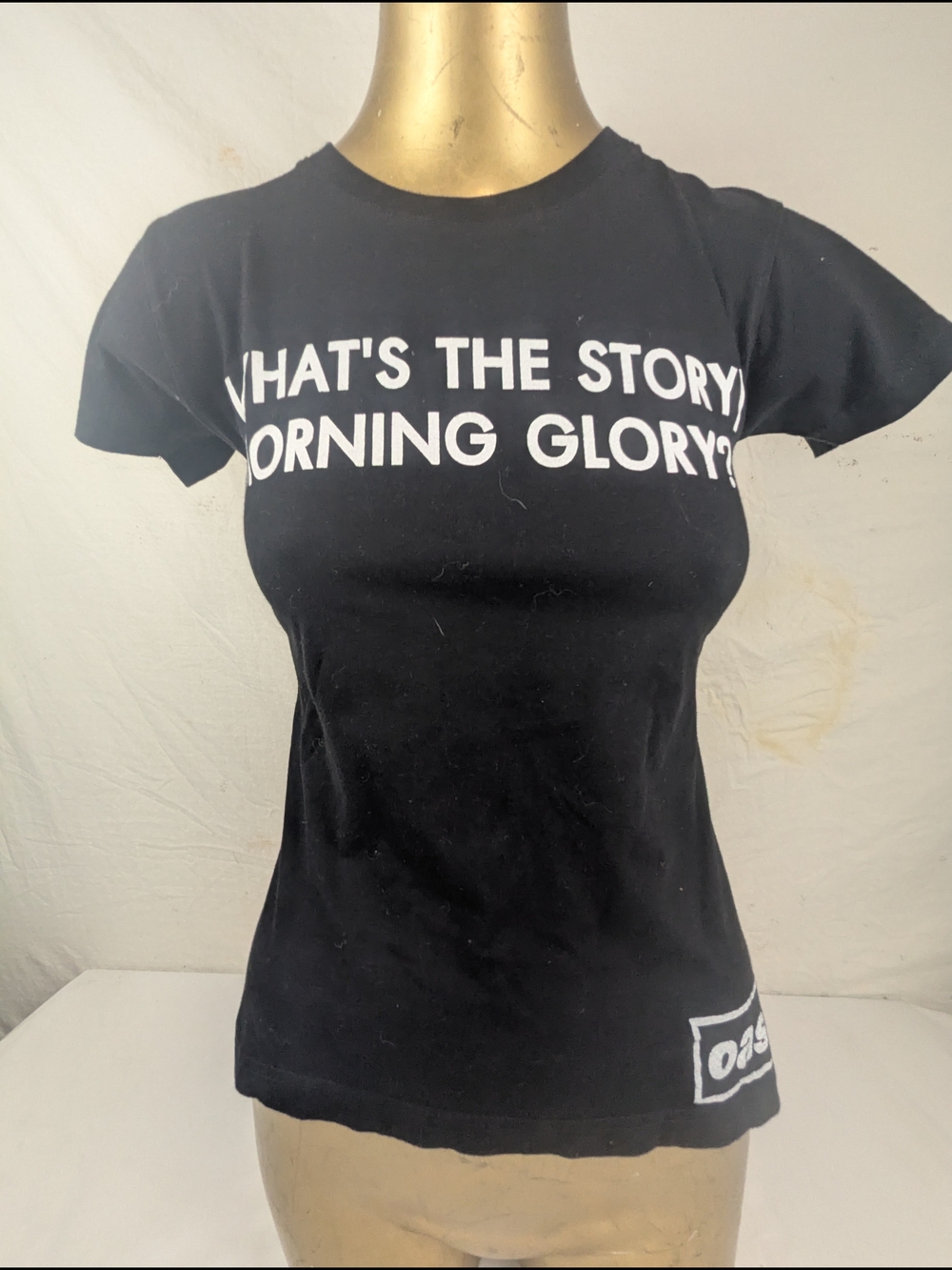 Oasis What's the Story Morning Glory? Band Merch T-shirt Small
